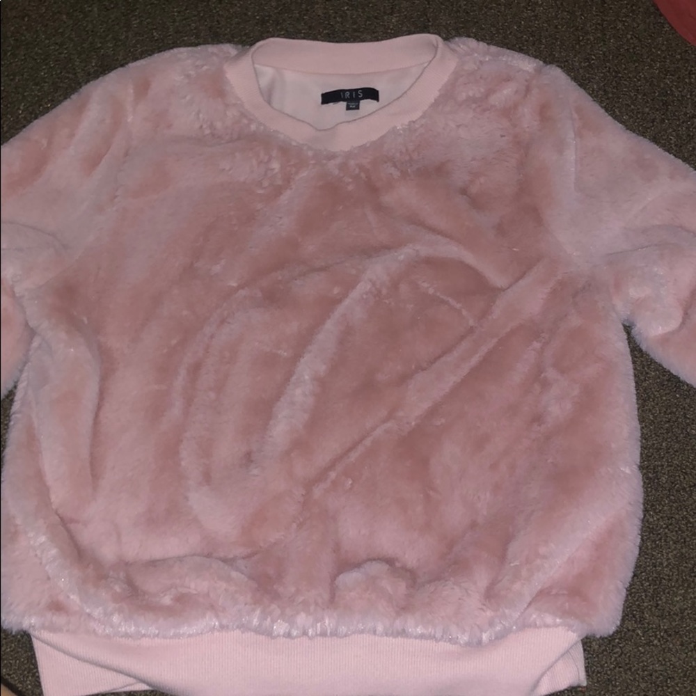 Soft pink sweater